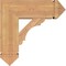 Ekena Millwork Olympic Arts & Crafts Smooth Bracket, Western Red Cedar, 5 1/2"W x 20"D x 20"H BKT06X20X20OLY03SWR - alternate 4
